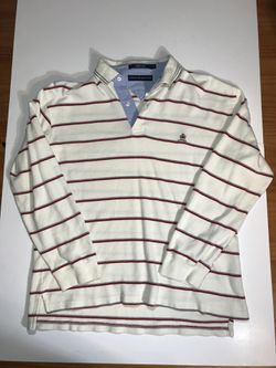 Tommy Hilfiger Vintage Polo Shirt Long Sleeve Men’s Large