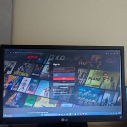 LG 22in LED Computer monitor - excellent condition