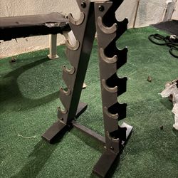 Gym Rack  Weighs 