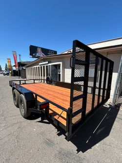 NEW 84X16 UTILITY TRAILER