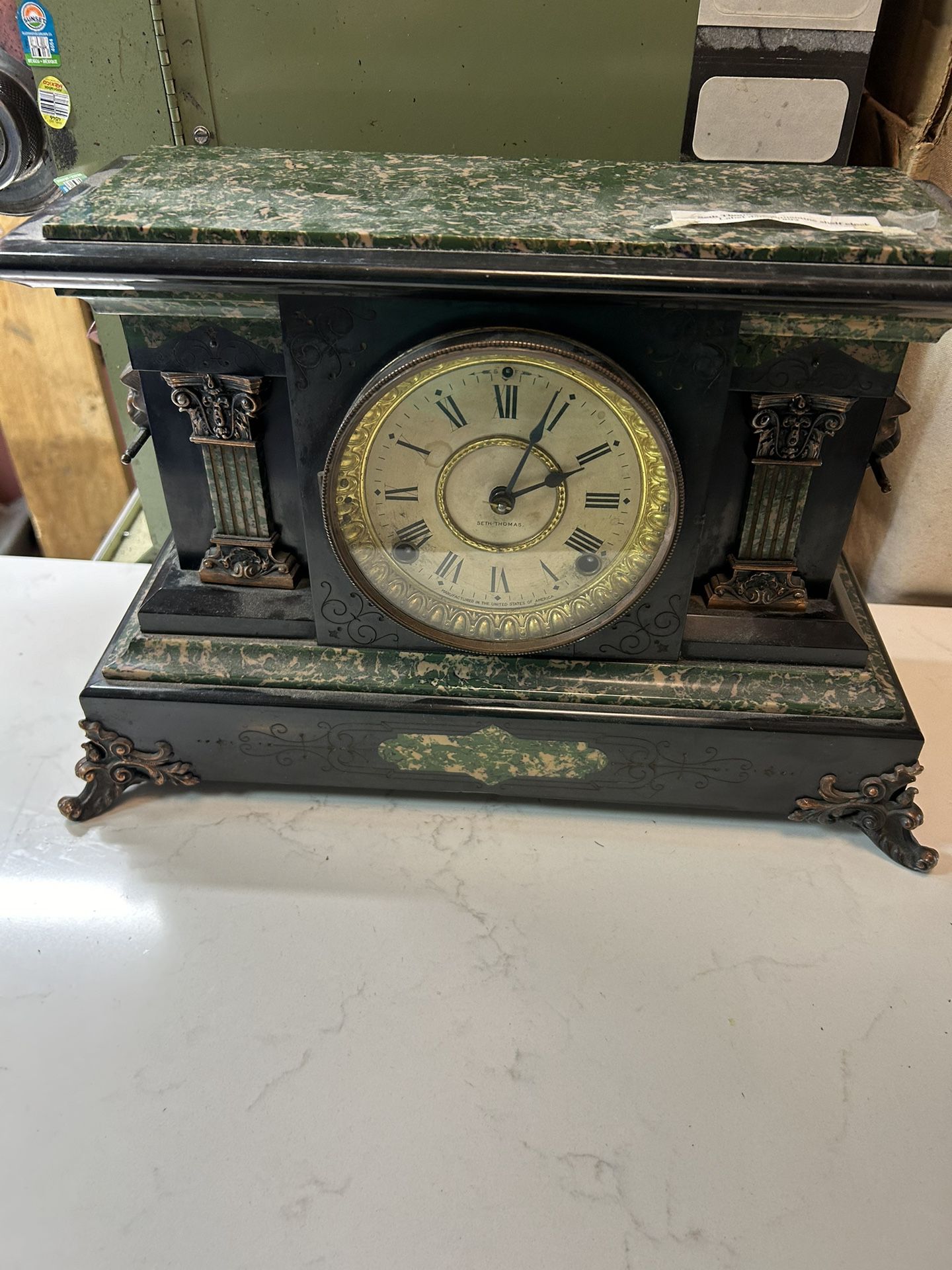 Antique Table Clock 