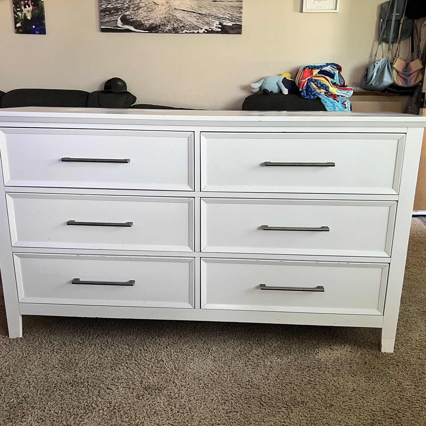 dresser living spaces 6 Drawer Dressers & Chests and natural rattan doors skilled craftspeople have woven the product by hand Long Dressers & Chests |