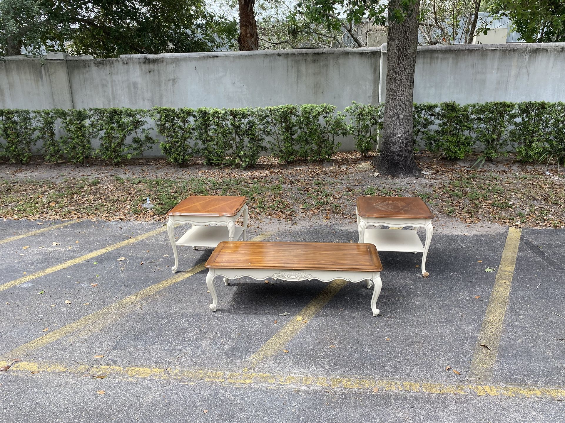 Coffee Table And Two End Tables