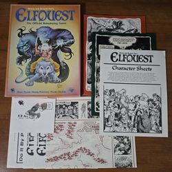 1984 Chaosium Elfquest Role Playing Game
