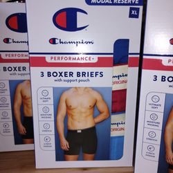 CHAMPION BOXER BRIEFS