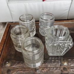Vintage Light Globes Set Of 5