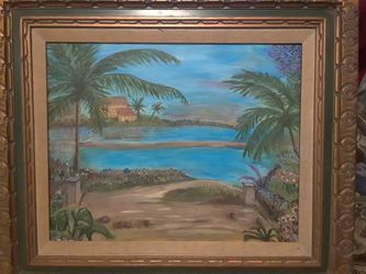 Hand painted picture