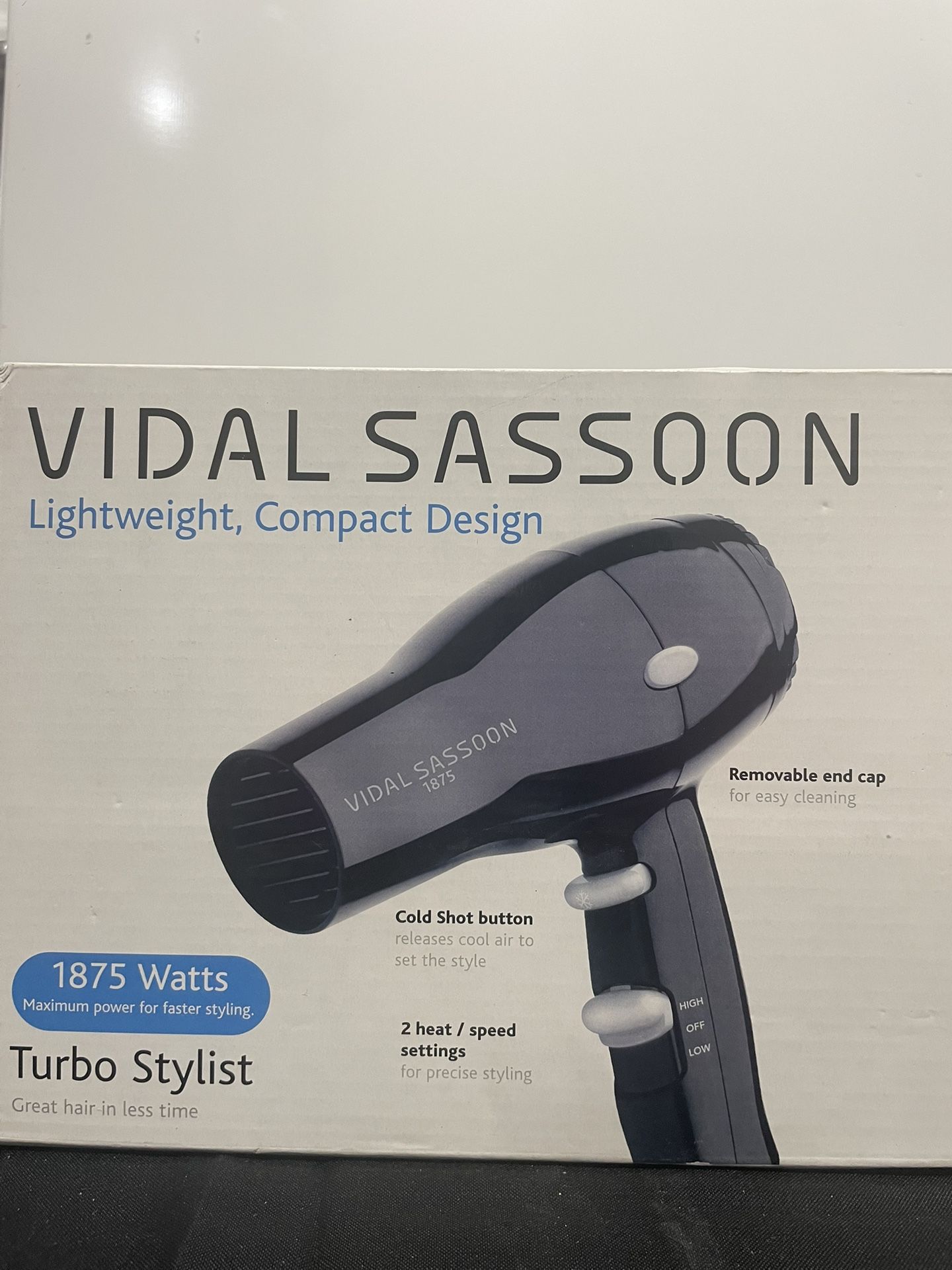 Vidal Sassoon 1875-Watt Turbo Stylist Hair Dryer
