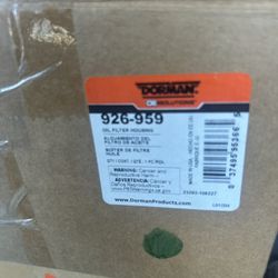Dorman Oil Filter Housing For Jeep/ Chrysler/dodge With 3.6 Engine