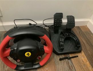 Thrustmaster Ferrari 458 Spider Wheel And Pedals