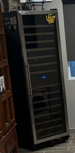 155-Bottle Dual-Zone Wine Cooler