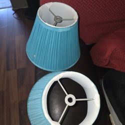 Tourquoise Lamp Shades