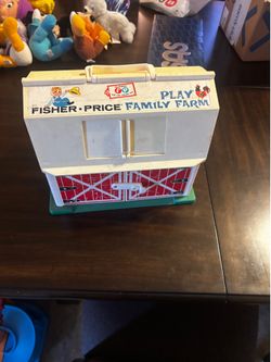 Vintage Fisher-Price barn