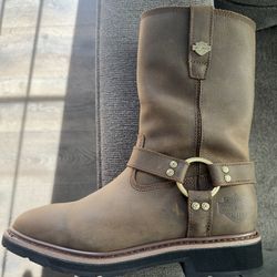 Harley Davidson - Leather Boots / Size 8.5