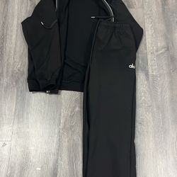 Alo Zipup Sweatsuit Size M Brand New
