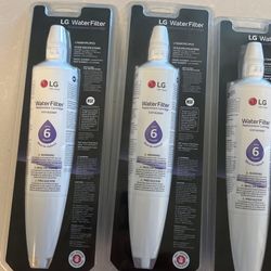 LG Refrigerator Water Filters Qty3