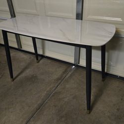 Brand new 46" sintered stone dining table