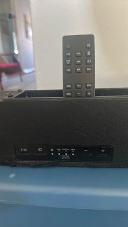 ONN 37’ wireless soundbar with remote