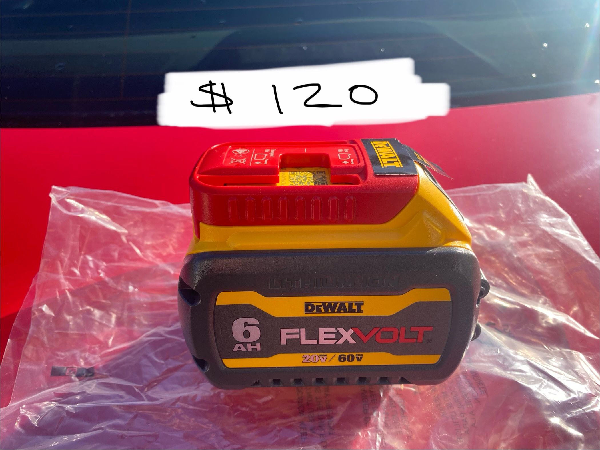 Brand New Dewalt 20/60 Flex Volt Man. Date 2025