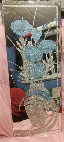 Floral Mirror $20.
