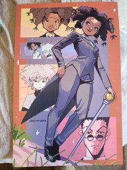 Hunter X Hunter Canary Anime Poster