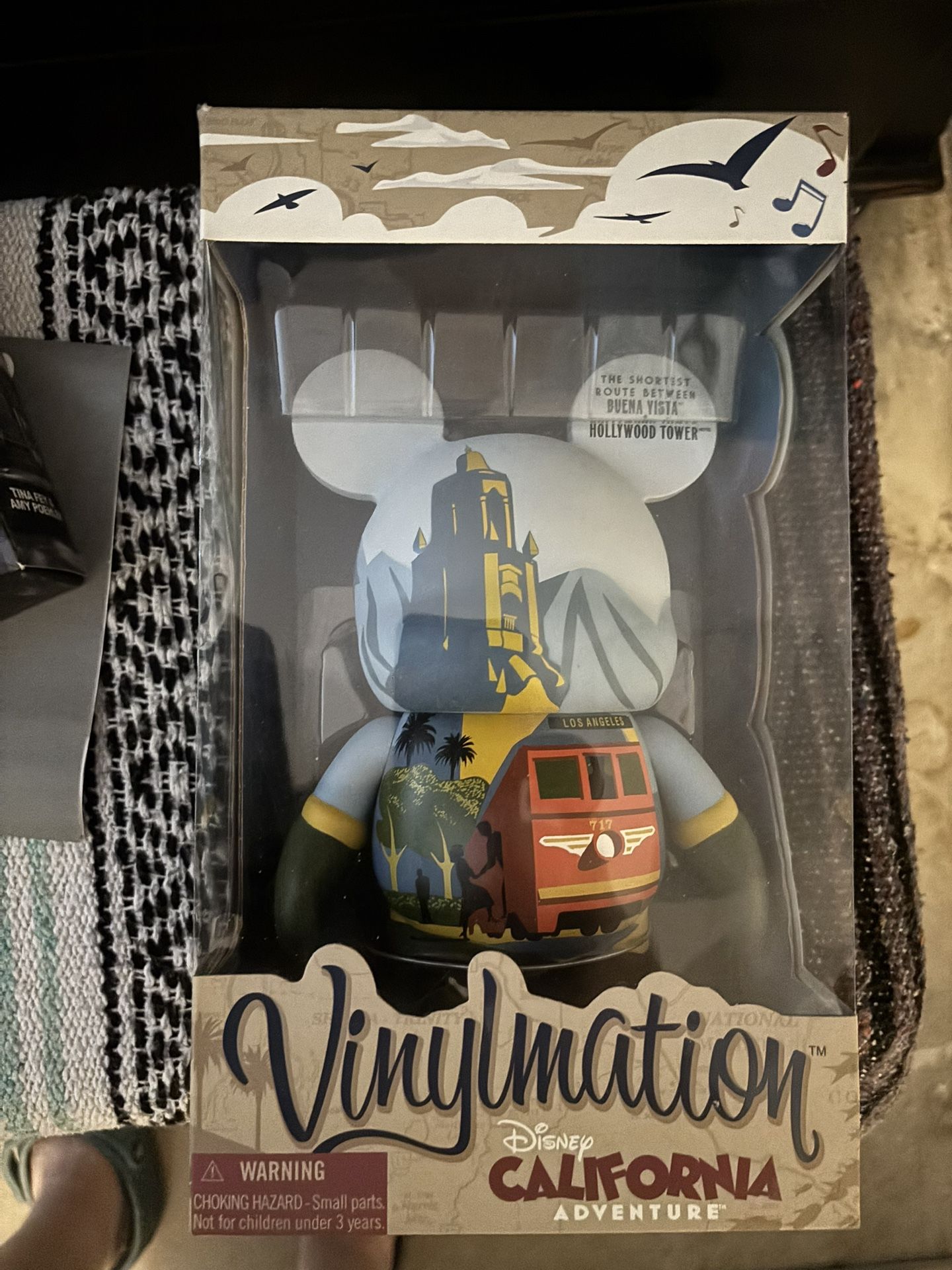 Disney California Adventure 9" Vinylmation Buena Vista And Hollywood