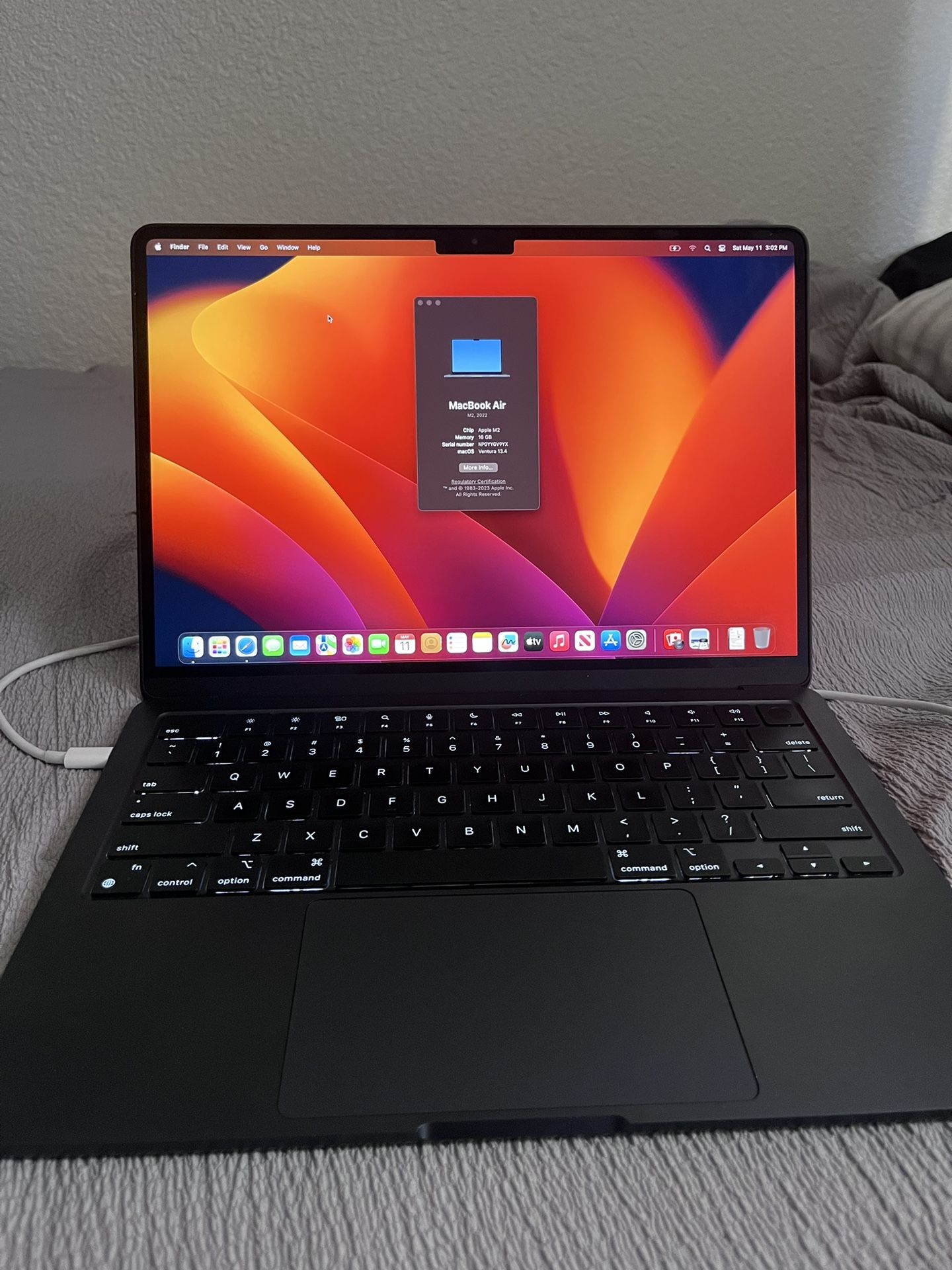 MacBook Air 2022 M2 16gb 1tb