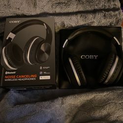 Coby Noise Canceling Bluetooth Headphones