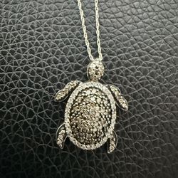 Cadena Y Dije Oro Blanco 10k