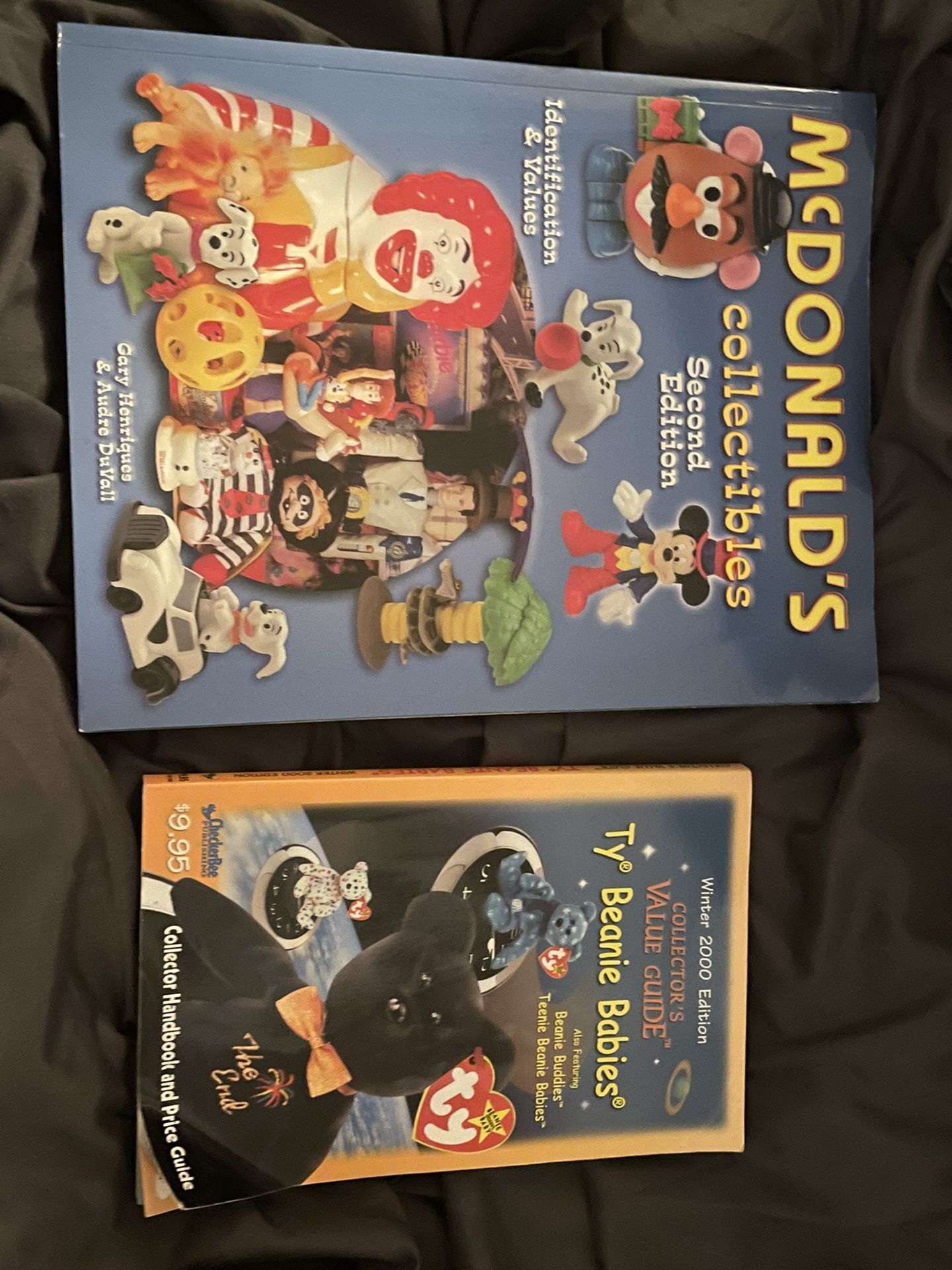McDonalds Collectibles Book and TY Beanie Babies Book- Collectors Guides