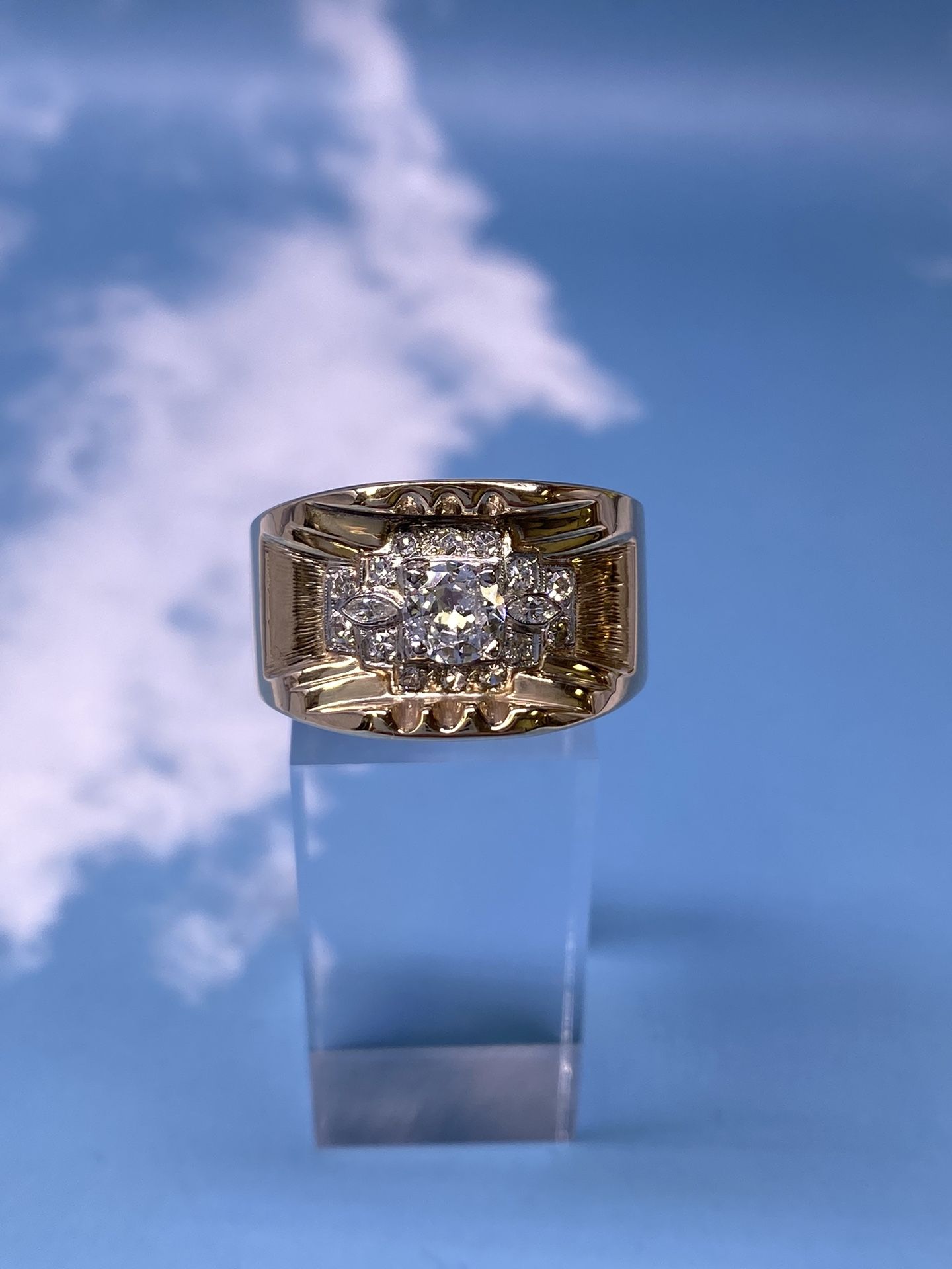Mens Diamond Ring