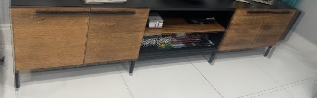 Crate & Barrel TV Console Table