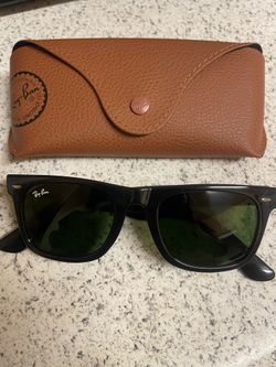 Ray bans with case