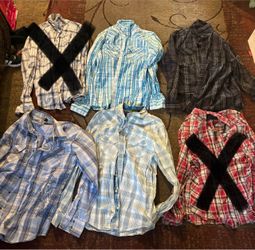 Men long sleeve shirts size medium
