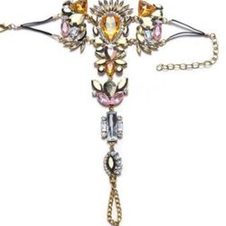 Foot jewelry anklet sandal