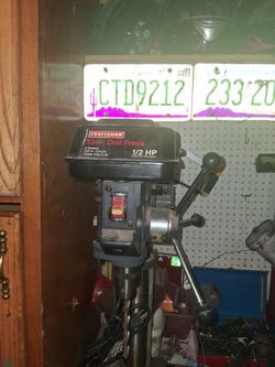 Craftsman 10-Inch 5-Speed Drill Press