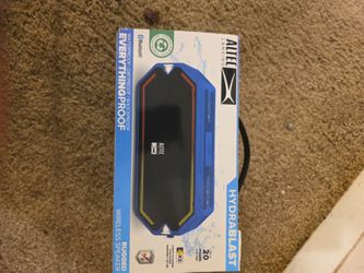 Altec Lansing HydraBlast Rugged Wireless Speaker ALL PROOF