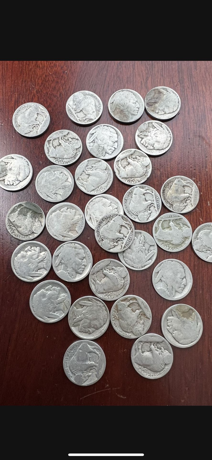 FOR SALE ALL 20 $95 INDIAN HEAD BUFFALO NIKELS DATE BETWEEN 1930 To 1935