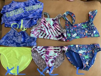 Girl Swim/ Bathing Suits Size L-XL