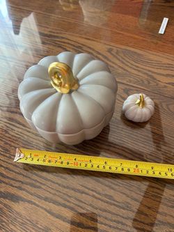 Halloween, ceramic pumpkins