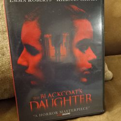 2016 Movie - DVD - The Blackcoat's Daughter