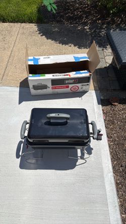 Weber Go Anywhere gas grill