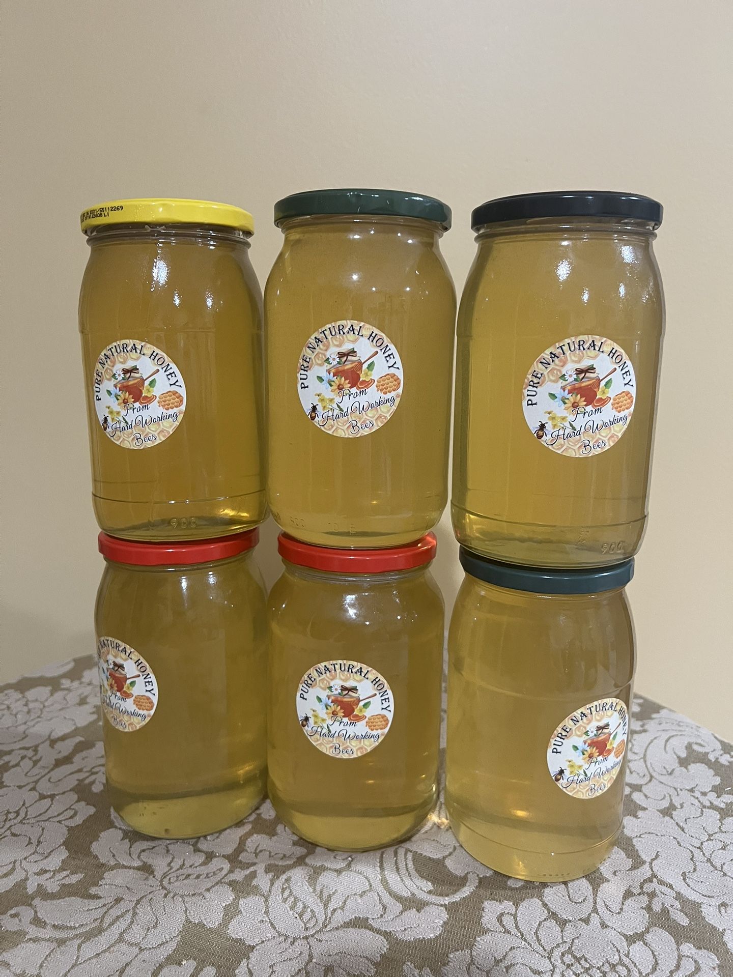 Raw Local Honey for Sale Harvested: 6/25/2025 Price: $35 per 1-liter jar (approx. 4 lbs) Pickup: Local only – Glenview