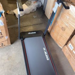 Folding Treadmill with Heart Rate Sensor