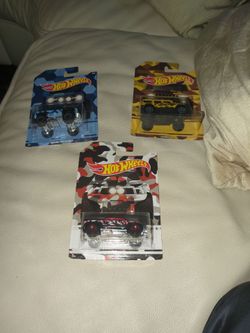 Custom Ford bronco Hot Wheels Hummer h2 and off-duty