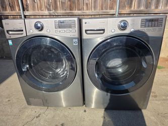 LG WASHER&GAS DRYER SET