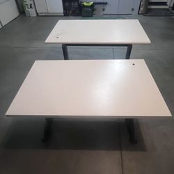 Tables 24” Tall And 49” Tall