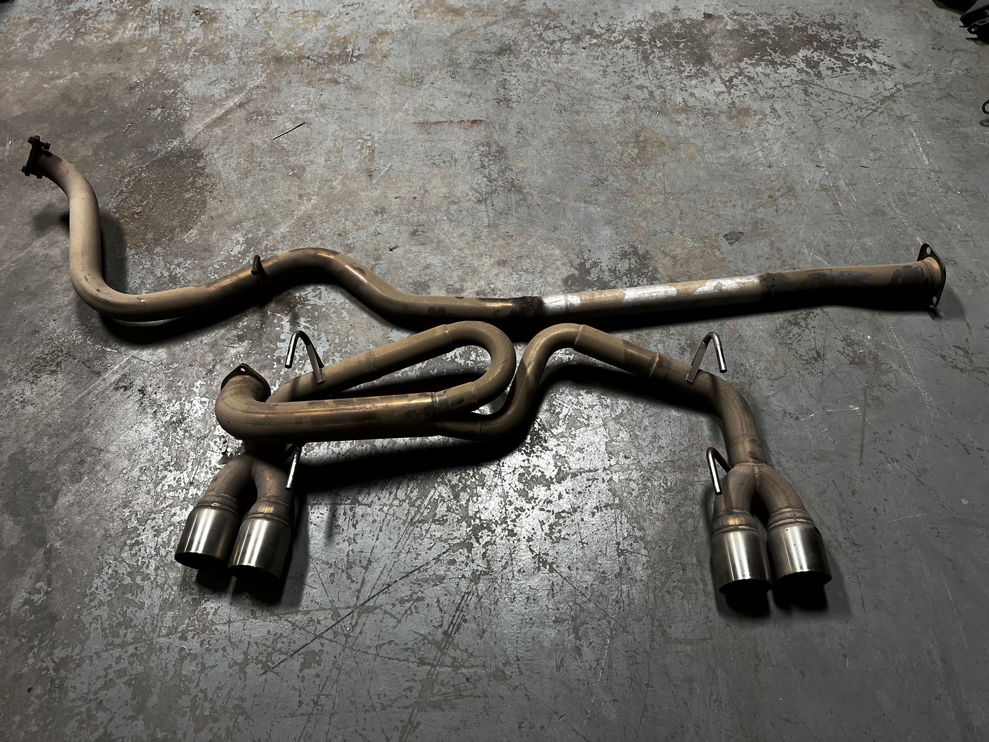 2011-2014 Subaru WRX Hatchback Muffler Delete Exhaust