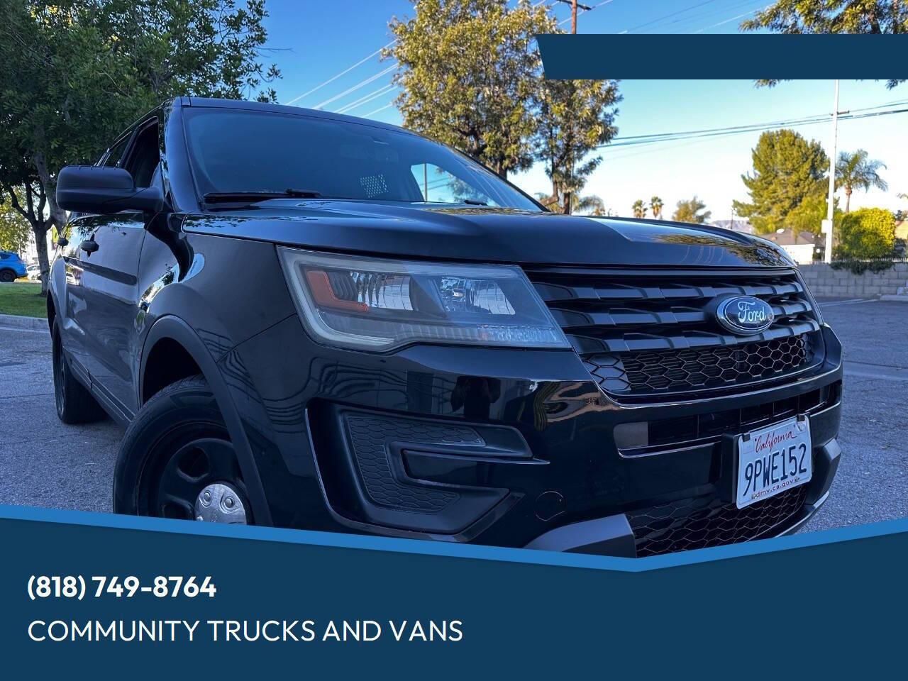 2018 Ford Police Interceptor Utility