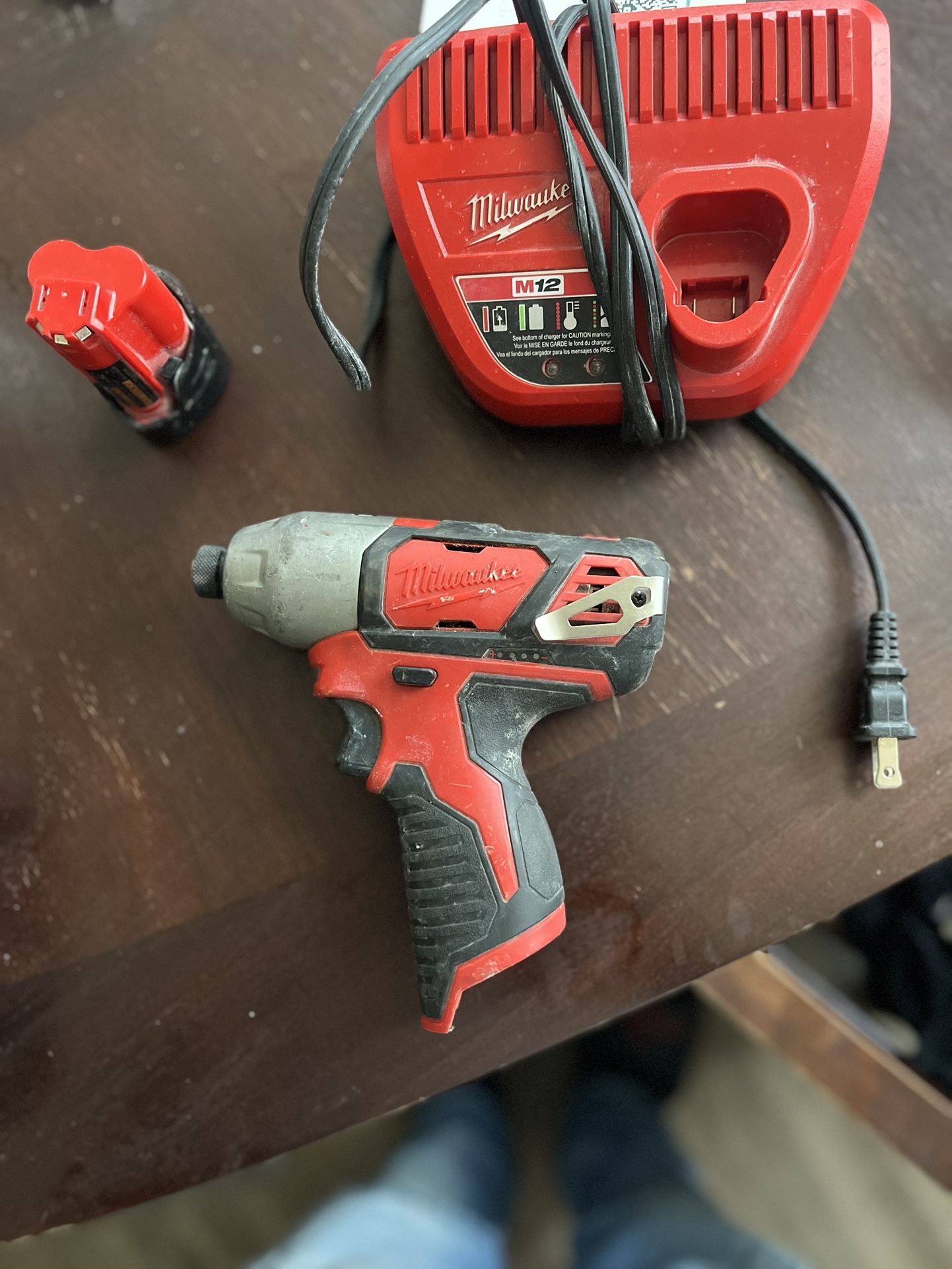 Milwaukee Drill Battery and Charger